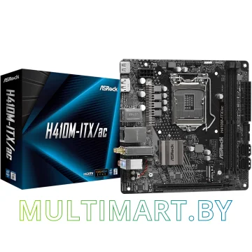 Материнская плата ASRock H410M-ITX/ac картинка 5